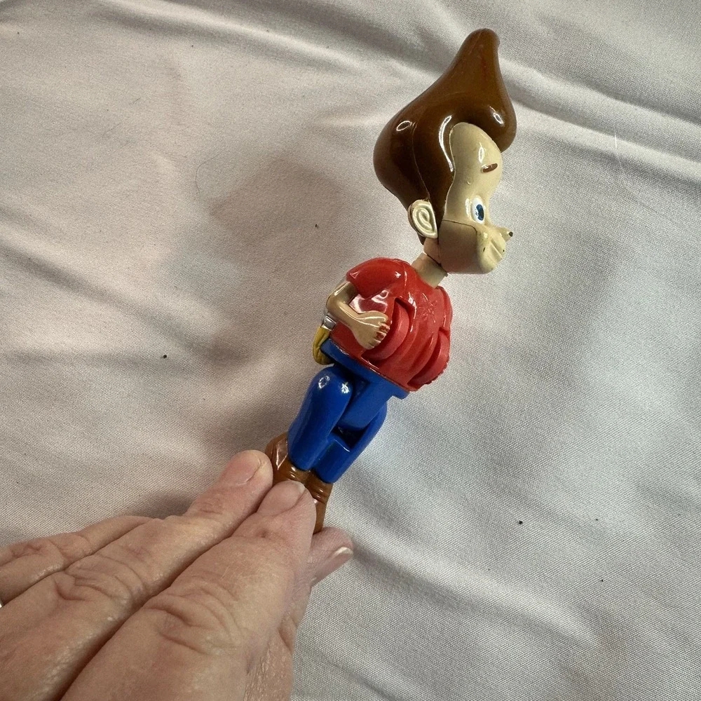 Jimmy Neutron Nickelodeon Toy 2002‎ Rocket Backpack Figure 4.5